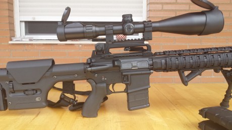 Vendo AR15 en calibre 222rem, cañón bull barrel de 20,5". 
No se ha usado nunca, está nuevo, ni un 31