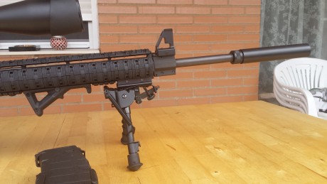 Vendo AR15 en calibre 222rem, cañón bull barrel de 20,5". 
No se ha usado nunca, está nuevo, ni un 30