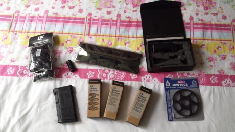 Vendo AR15 en calibre 222rem, cañón bull barrel de 20,5". 
No se ha usado nunca, está nuevo, ni un 61