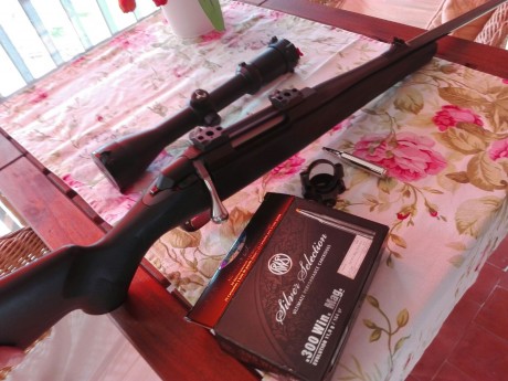 Vendo Tikka T3 Litte . 300 WM en perfectas condiciones, pasa por nuevo, tan solo ha tirado 10 balas. 
Incluido 11