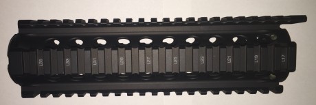 Se vende este magnífico guardamos para rifles AR15 fabricado en USA por DANIEL DEFENSE, con railes picatinny, 00