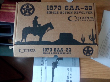 Vendo un revolver chiappa .22 con tambor de 10 cartuchos , guiado en AE , he disparado unos 100 cartuchos.
sin 10