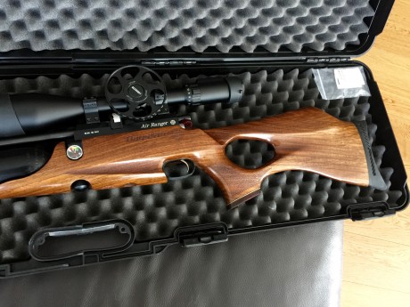 Oportunidad: Vendo exclusivo rifle pcp Daystate Air Ranger Extreme cal 6,35. Precioso.Tiene 4 meses,utilizada 00