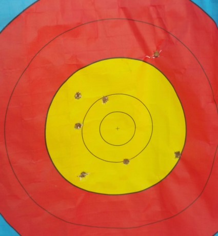 Bueno, pues os cuento.
Aprovechando que tuve que poner el  rifle a tiro tras la caída del otro día, le 30