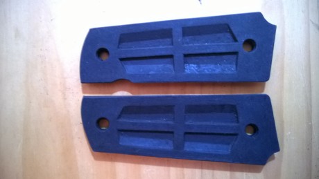   

Cachas en plastico para modelos tipo 1911, estado nuevo. 35€ (no son Chinas). 00