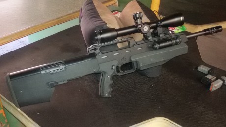 Pongo a la venta un kit completo para transformar a bullpup la remington 597, es de la marca americana 12