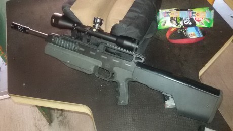 Pongo a la venta un kit completo para transformar a bullpup la remington 597, es de la marca americana 10