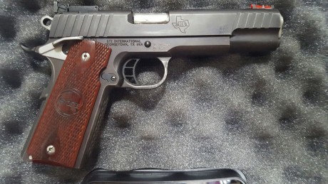 Vendo STI TROJAN 5"

Calibre 45 ACP. Seguro ambidiextro, punto de mira fibra óptica, 1 cargador.

Pecio 00