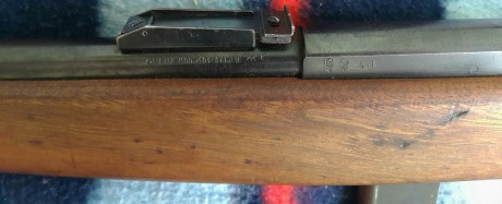 Hola compañeros, vendo mi carabina Onena modelo 401 del 9 parabellum en libro de coleccionista y en activo. 02