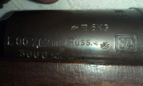 Mosin Nagant 91/30 1939, de captura Filandesa, de ahí sus marcas SAKO. En magnificas condiciones y precisión 00