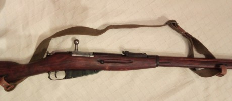 Mosin Nagant 91/30 1939, de captura Filandesa, de ahí sus marcas SAKO. En magnificas condiciones y precisión 21