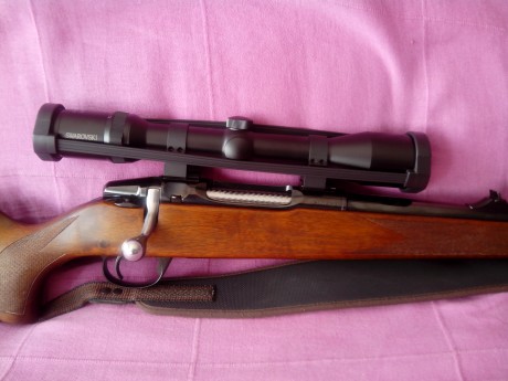 Vendo este gran rifle Sueco Carl Gustaf modelo 2000 MKII en calibre 30-06 con un cerrojo impresionante 61