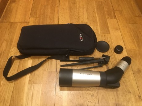 Hola a todos, vendo un visor terrestre Zeus 15x50-80 modelo TS-1580 Saigón. Es un visor de calidad japonesa 01