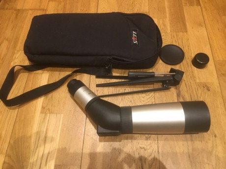 Hola a todos, vendo un visor terrestre Zeus 15x50-80 modelo TS-1580 Saigón. Es un visor de calidad japonesa 00