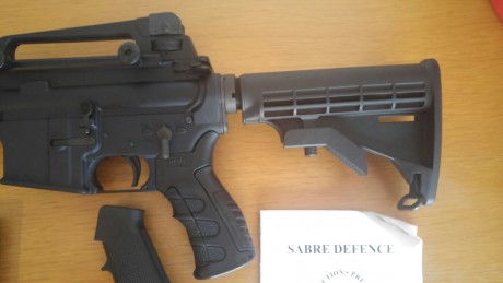 Hola, vendo Sabre Defense M5, calibre .222 Remington.

El rifle lo compre nuevo en Noviembre de 2.008 12