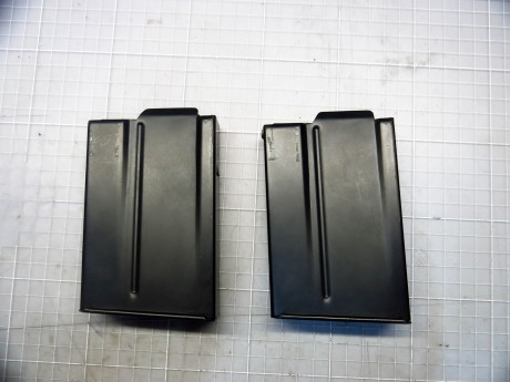 Se venden dos cargadores Accuracy para el 308 de 10 disparos.
Precio de venta de los dos 150 € portes 02