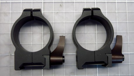 Anillas Warne de acero de 30 mm
Para visores de 50 
Precio de venta 80 € portes incluidos a la península 01