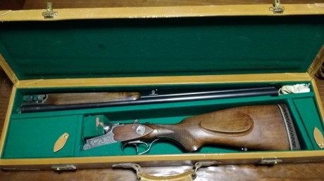 Un año cedido a un familiar que no lo ha usado, así es que vuelve a la venta.
Drilling Sauer 3000. Muy 10