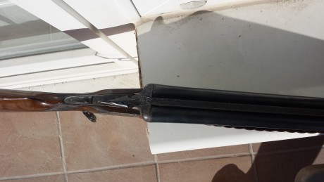 Se vende escopeta Paralela VICTOR SARRASKETA autentica, CAL 12. Doble gatillo. 100€. Bilbao 00