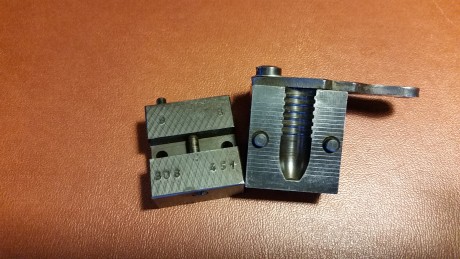Cambio, ajustando diferencias, turquesa  Pedersoli modelo USA 308-451  (Whitworth), de 520 grains, por 00
