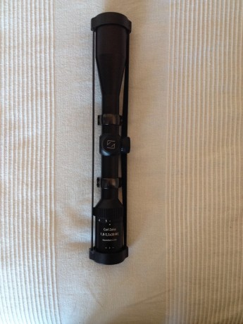 Vendo Zeiss Conquest 1,8-5,5x38 MC, retícula no iluminada. Tubo de una pulgada. Tienes varios años pero 00