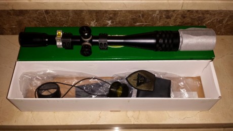 Hola por avandóno de aficción se vende un visor weaver T 36 a estrenar con monturas super match y nivel 02