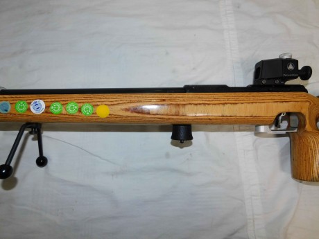  (YA ESTA VENDIDA) 
SE VENDE CARABINA CON :
•	CAÑON CORTO Y PESADO CON TUBO ESTABILIZADOR DE SALIDA DE 01