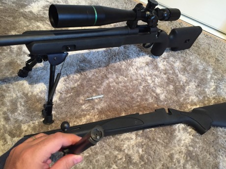 Vendo rifle Remington 700  ZURDO  308W con culata CHOATE Tactical y la que venia de serie (SPS Varmint) 02