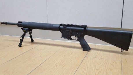 Vendo AR15 marca OLYMPIC ARMS
Calibre: 222
Canón de 20"
Gauardamanos free float  marca DPMS
Empuñadura 00