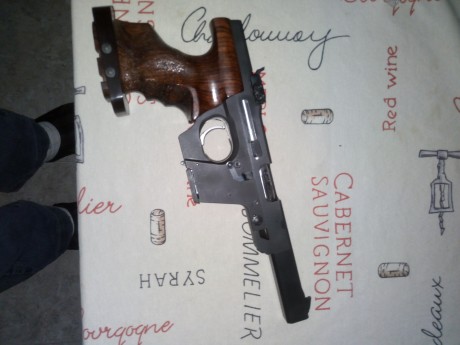 Buenas,cambiaria esta walther en perfecto estado          del cal 22 con dos cargadores y maleta de trsnsporte 00