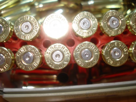 Muy buenas,

Vendidas vainas del .308W marcadas Cineshot by RWS con un solo tiro y pasadas por Tumbler 01