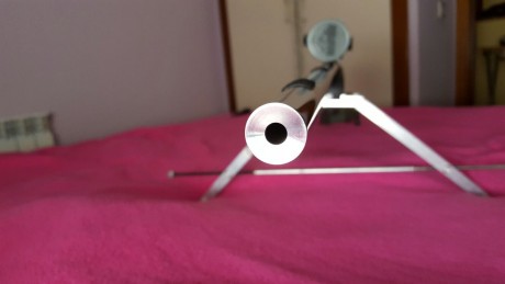 Hola un amigo pone a la venta un maquinon para FTR por falta de uso:  Acción Remington con cañon Lothar 00
