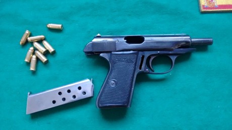 Hola a todos. Por adquisición de otra arma y para hacer hueco he de deshacerme de mi Walther PP cal.7,65 11