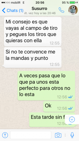 Pues digo yo que no me gusta hacer polemicas en el foro ni manchar mi historia en este foro,pero me gustaria 160