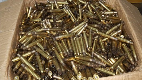 Hola Compañeros vendo vainas del 30.06 con un solo tiro el precio es de 46€ 200 vainas con los portes 01