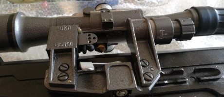 Es valido para cualquiera de estos rifles o copias de ellos:AK-47, AKM, AK-74, Vepr, Saiga, K-var, IBC, 01