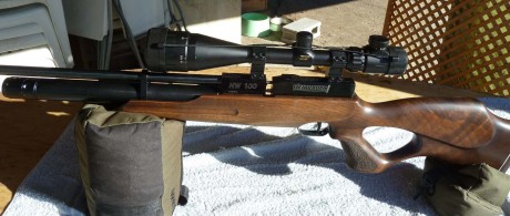 Hola!

Vendo carabina HW100 de 5,5 Con los siguientes complementos:

Difusor / Silenciador (La deja muda 10
