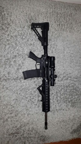 Un amigo vende ASTRA STG4 en calibre .222
Cañon de 14.6 
Visor bushnell AR 1-4×24  con retícula iluminada
Anillas 01