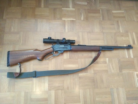 Vendo fantástico conjunto para cazar en batida,el rifle aunque usado esta en perfectas condiciones,funciona 02