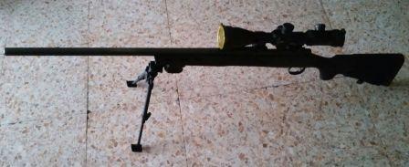 Un compañero me a pedido que ponga este rifle y carabina en venta, Remington 700 SPS Varmint calibre 22-250 01