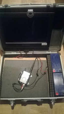 Vendo sistema visualización blancos.
Alcance probado con fuego real 1000 yardas.
Compuesto por:
Camara 00