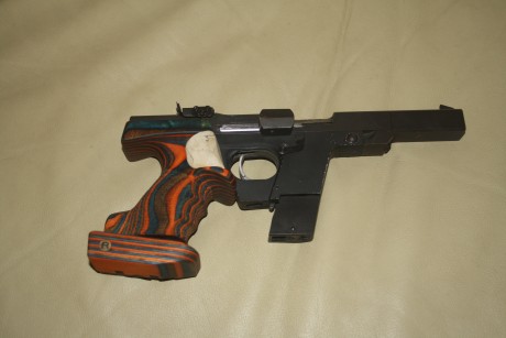 Vendo por haber comprado Pardini del mismo calibre, pistola Walther Gsp 32, perfecto estado, dos cargadores, 01