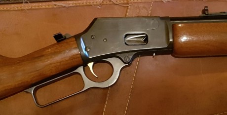 Vendo Rifle Marlín 44 Mg en muy buen estado vendo por no usar, la funda es de cuero el estado no es bueno 02