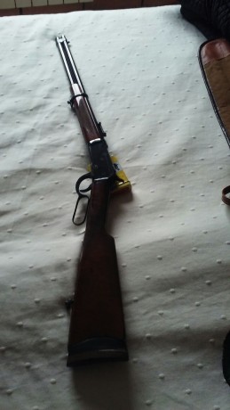 Buenas,  pongo a la venta un palanquero marca tigre calibre 44-40 , buen estado, pide 250 euros, un regalo.
 01