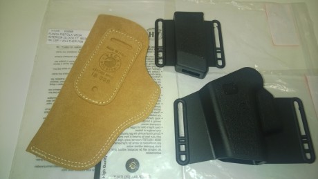 Hol@,
Vendo Dos Fundas para Glock (yo las compré para una Glock 17 que ya vendí)...
- La Primera es una 00