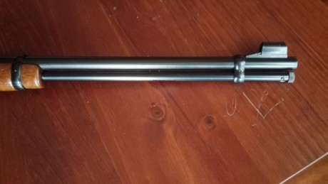 Vendo carabina calibre 22lr o 22 corto puede tirar cualquiera de las 2 municiones , marca Winchester modelo 22