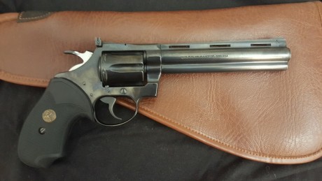 Buenos dias

Se vende por falta de uso Colt Diamonback de 6 pulgadas, calibre 22.
En perfecto estado. 01