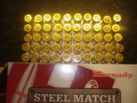 Hola chatos,

Vendo 199 vainas calibre .308W con estos marcajes, 97 Hornady Match, 50 Hornady .308W, 49 21