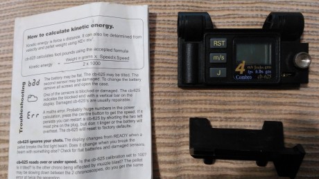 Hola. 
Vendo medidor de velocidad y potencia. combro-625. Funciona perfectamente , con su manual. 
No 00