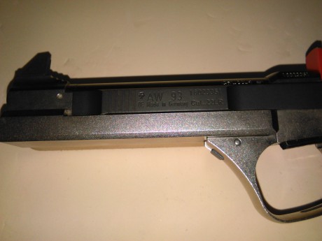 Pistola Feinwerkbau AW93 no.18023351,de todos conocida por su calidad y prestaciones,arma nueva,solo ha 01
